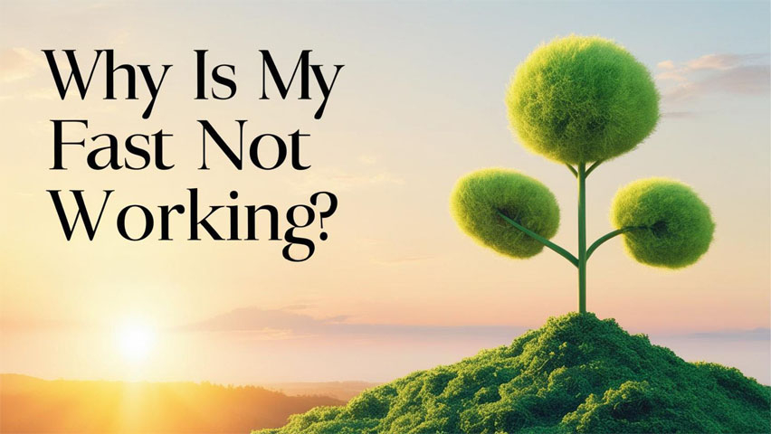 Why is My Fast Not Working by Agapé Embassy Ministries  with Pastor Jerome Mills