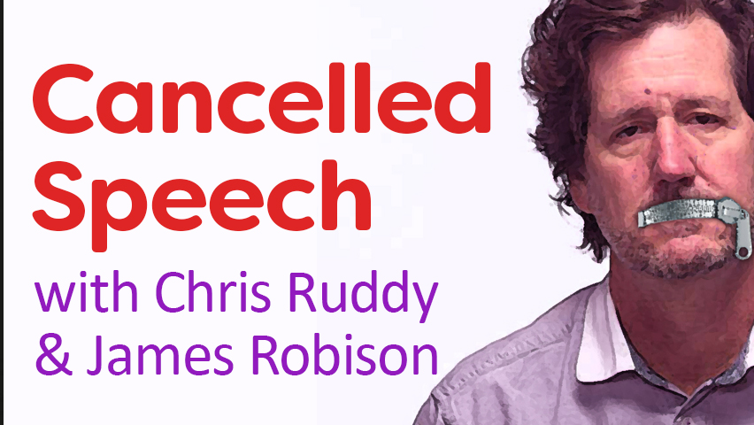 Cancelled Speech - Chris Ruddy and James Robison on LIFE Today Live