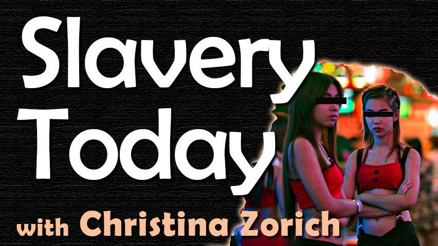 Slavery Today - Christina Zorich on LIFE Today Live