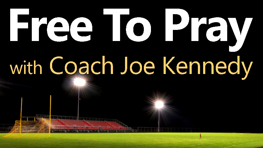 Free To Pray - Coach Joe Kennedy on LIFE Today Live