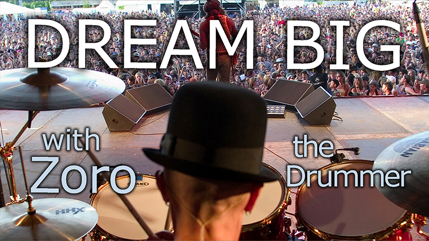 Dream Big - Zoro the Drummer on LIFE Today Live
