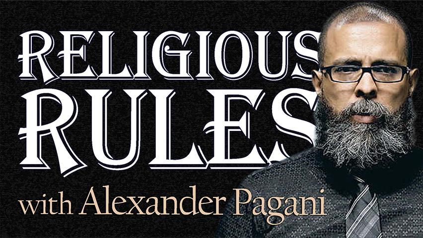 Religious Rules - Alexander Pagani on LIFE Today Live