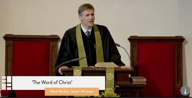Park Street Church - The Word of Christ - Mark Booker
