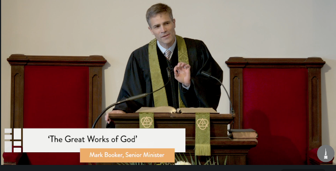 Park Street Church - The Great Works of God - Mark Booker
