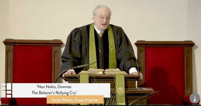 Park Street Church - Non Nobis, Domine: The Believer's Rallying Cry - Sandy Willson