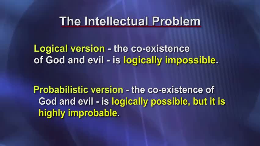 Is it possible to give a rational account for the coexistence of God and the suffering in the world?