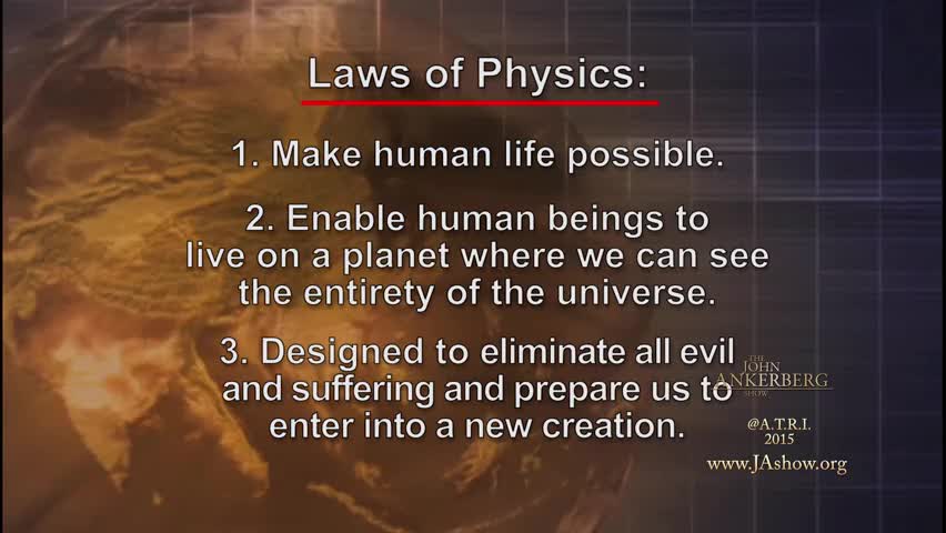 What does the Bible tell us about the laws of physics?