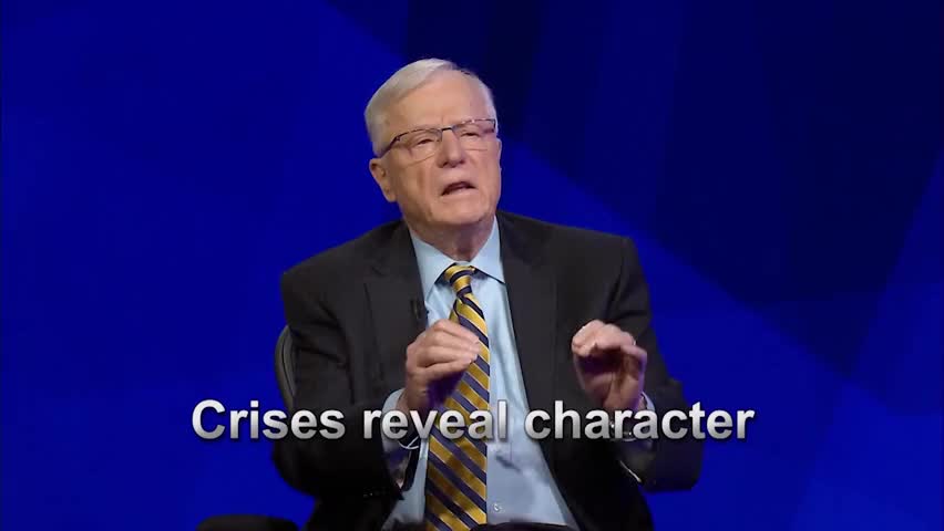 What do crises reveal about your character?