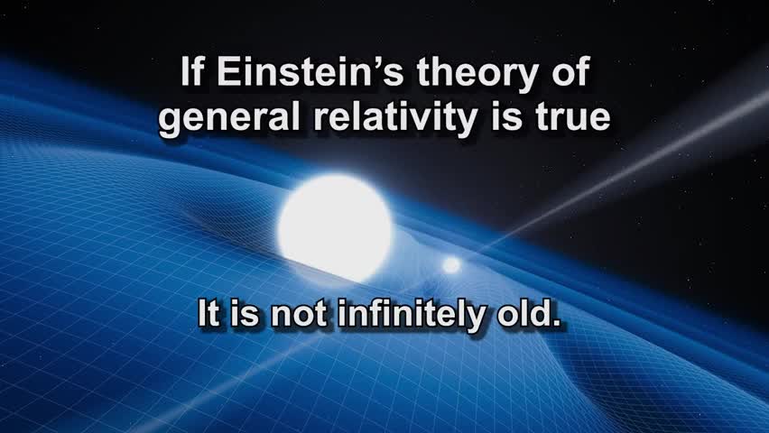 What does “general relativity” tell us about the origin of the universe?