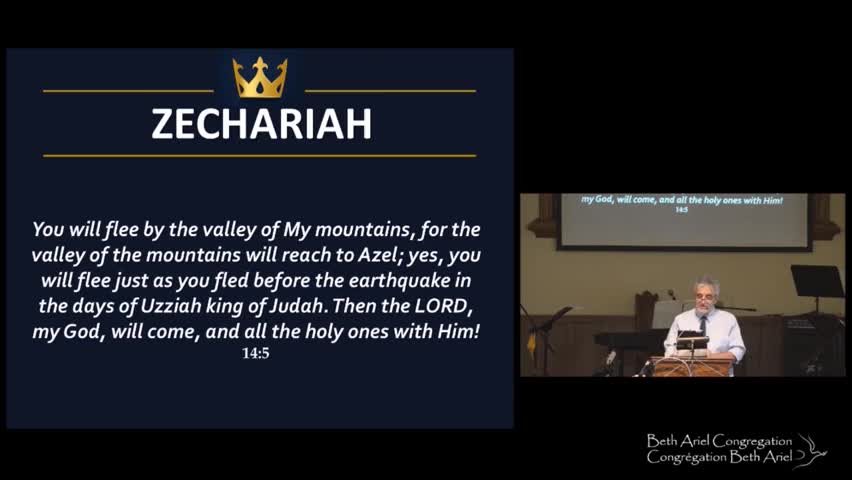 The Book of Zechariah. Part 25: 