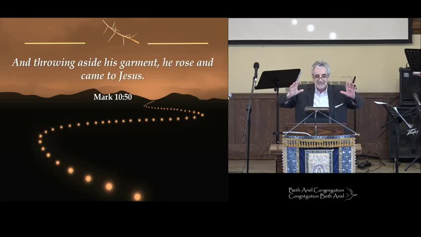 The Gospel of Mark Sermon 34:   From Jericho to Jerusalem