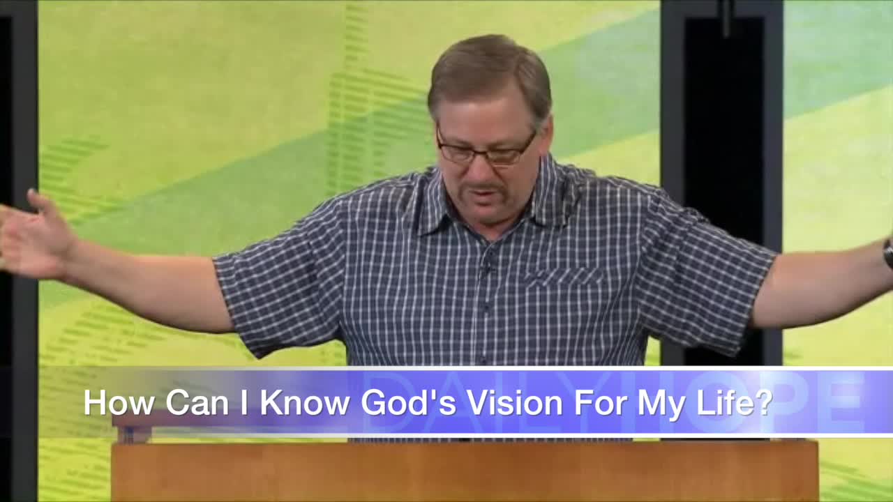 How Can I Know God's Vision for My Life? (Hearing the Voice of God)