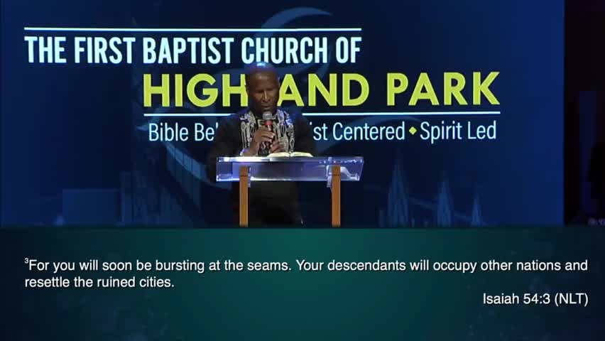 “Strength for The Stretch“ — Isaiah 54:2-3 (NLT)