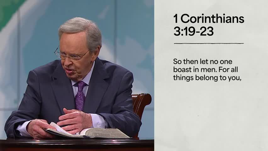 Living Wisely Or Foolishly by In Touch Ministries with Charles Stanley 