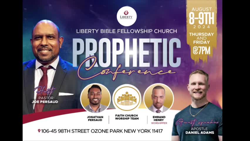 Liberty Bible Fellowship Church for July 7th