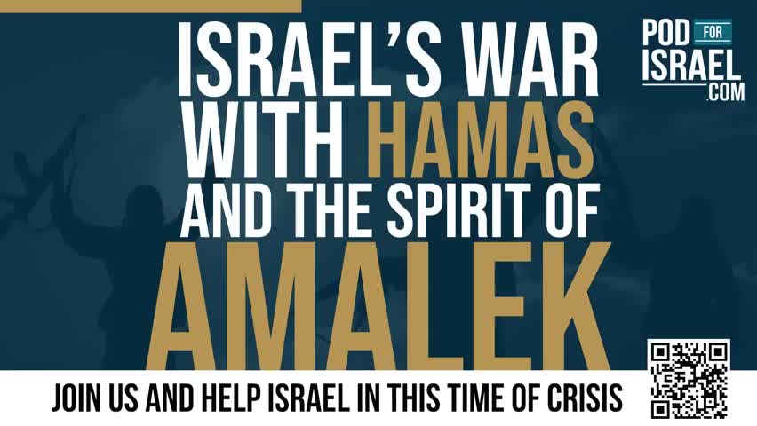 Hamas And The Spirit Of Amalek - Wartime Update by One For Israel with Dr. Erez Soref