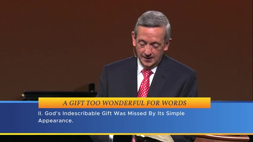 A Gift Too Wonderful for Words